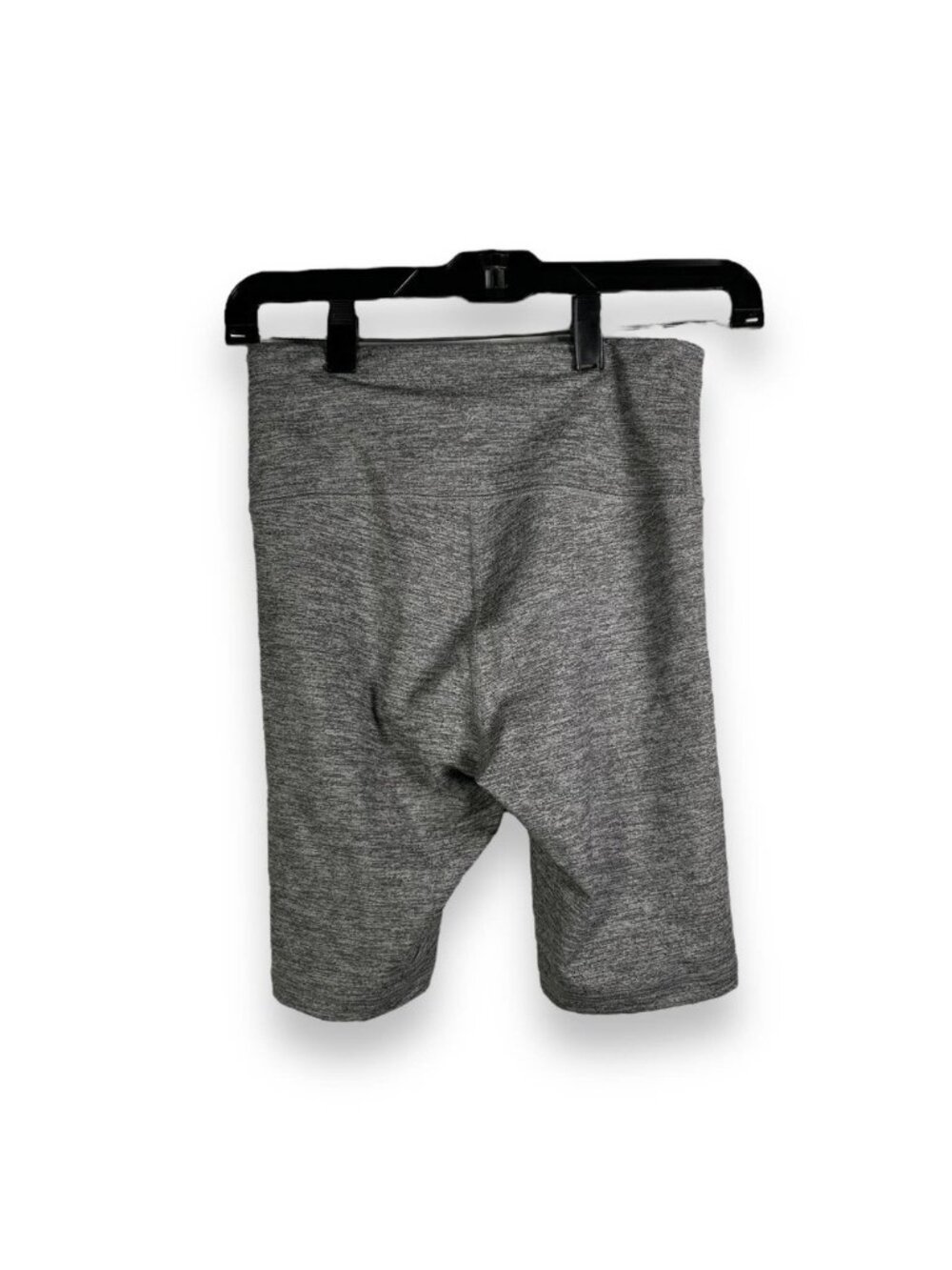 Active Go-Dry Heather Gray Biker Shorts - "Violet" - Picture 2 of 10